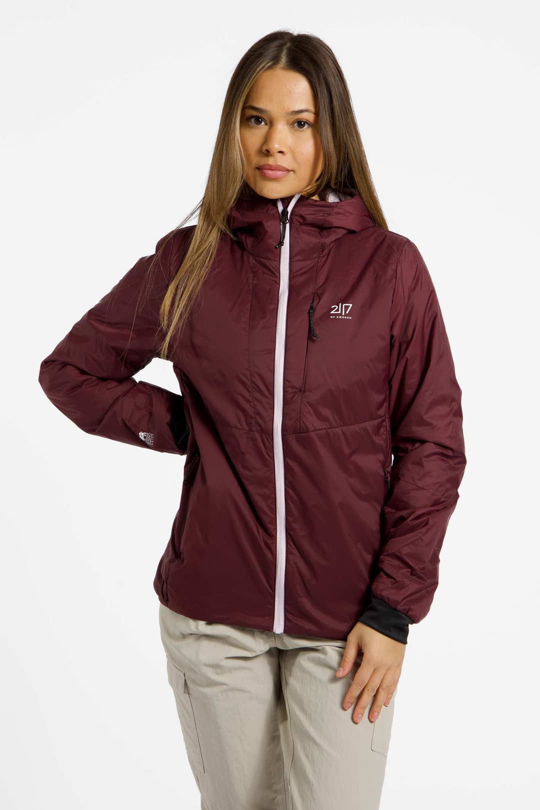2117 OF SWEDEN Valla Light Padded Damen Outdoorjacke Rot, Damen, Größe: XL