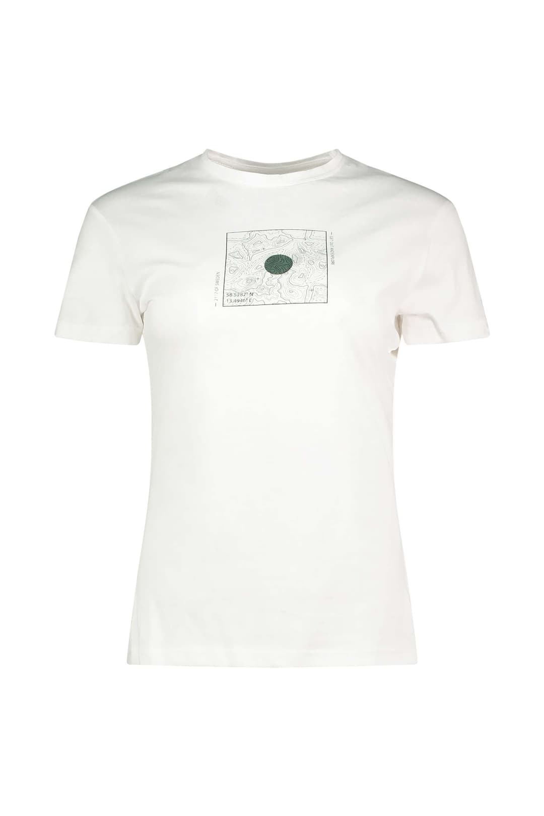 2117 OF SWEDEN Apelviken Damen T-Shirt Weiss, Damen, Größe: S