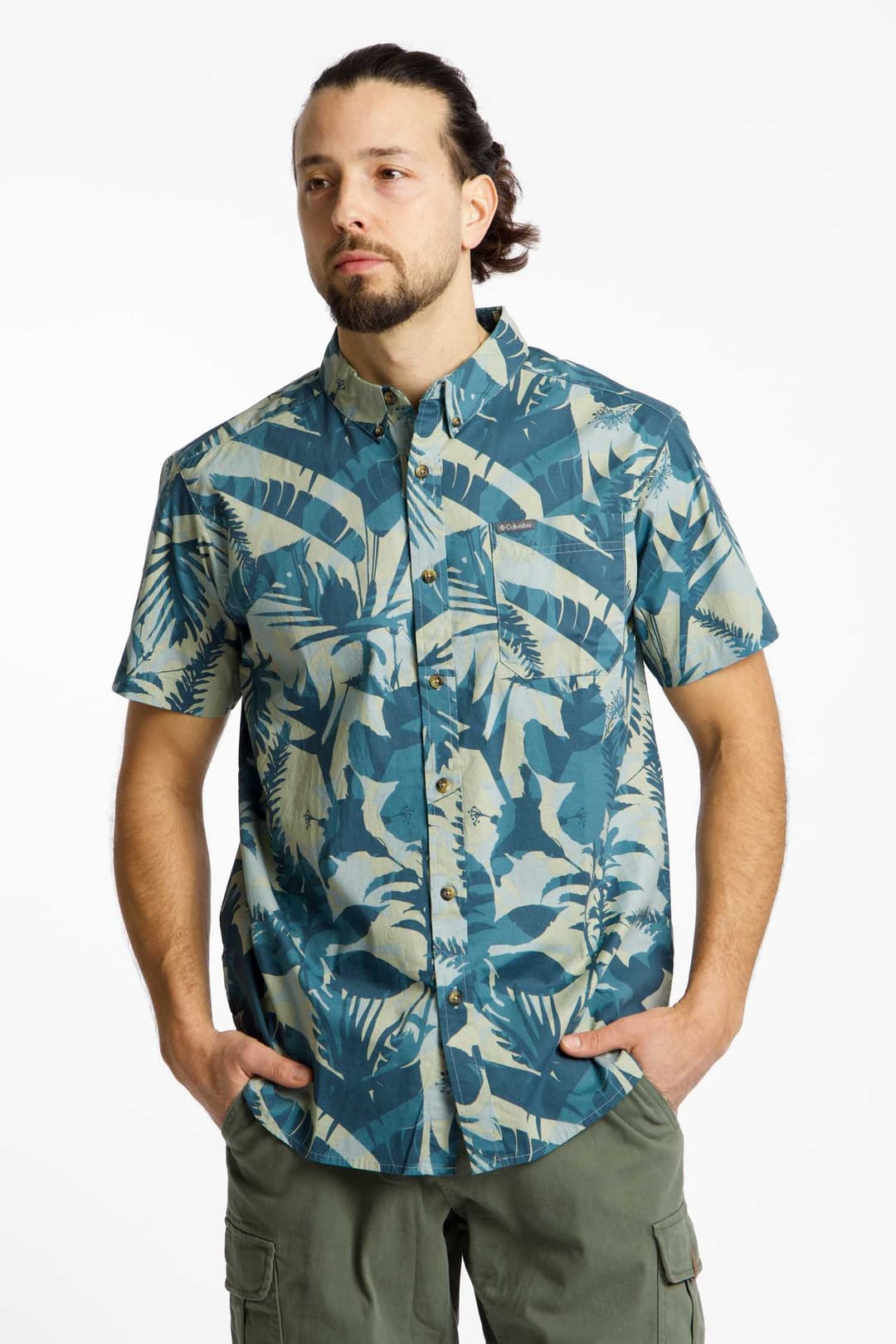 Columbia Rapid Rivers™ Herren Hemd Türkis, Herren, Größe: M