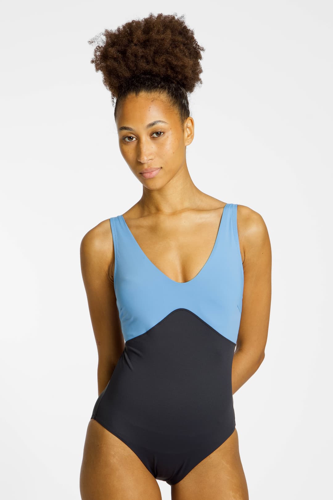 speedo Sculpture Butterfly Back Damen Badeanzug Blau, Damen, Größe: 38