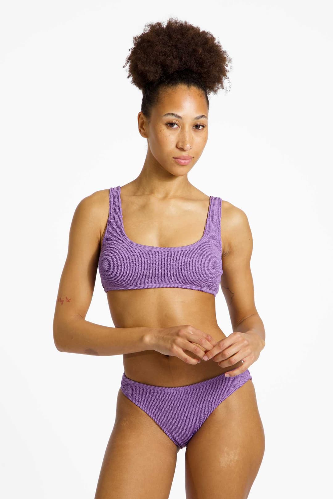 BEACH MOUNTAIN Damen Bikini Lila, Damen, Größe: 44