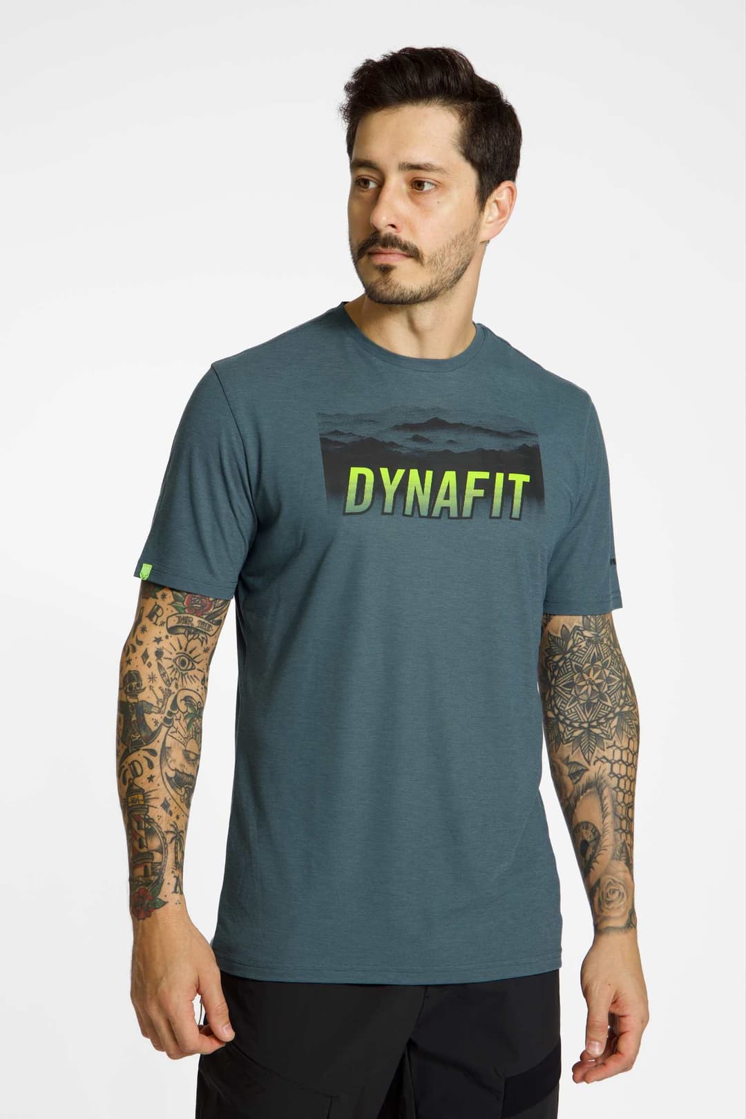 Dynafit Transalper Graphic Herren T-Shirt Grün, Herren, Größe: M