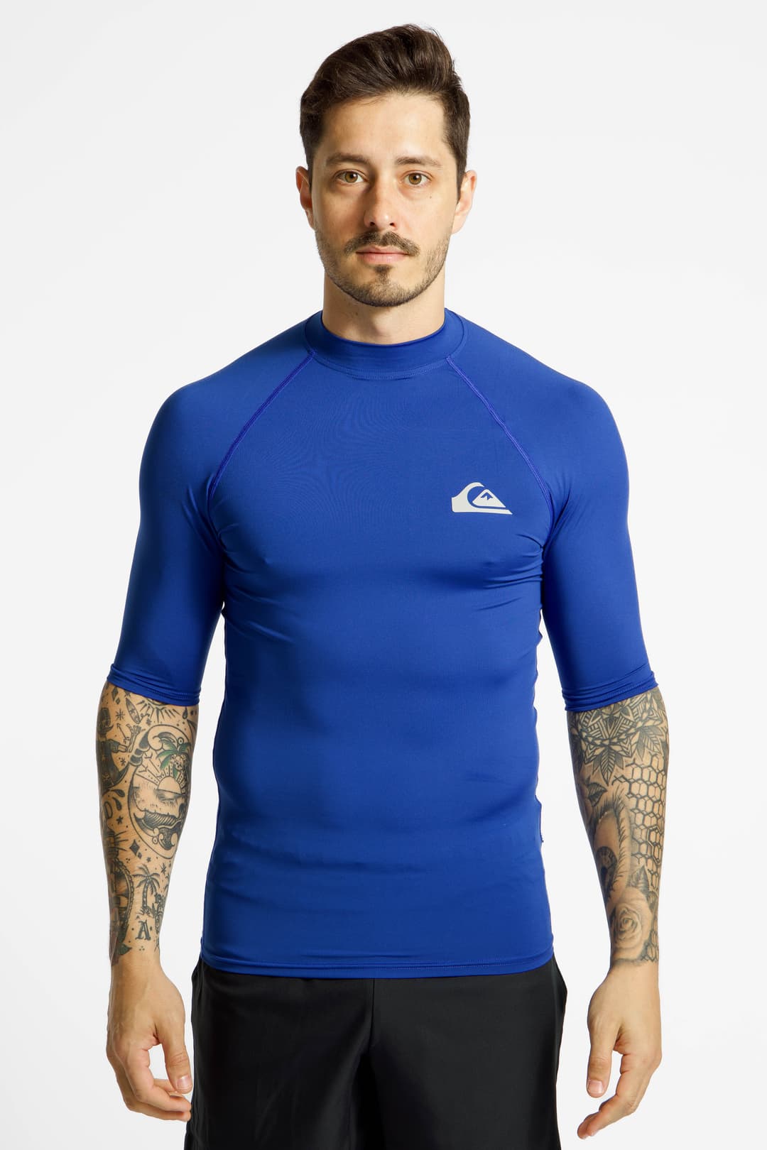 Quiksilver Everyday 50+ Herren Lycra Shirt Blau, Herren, Größe: M