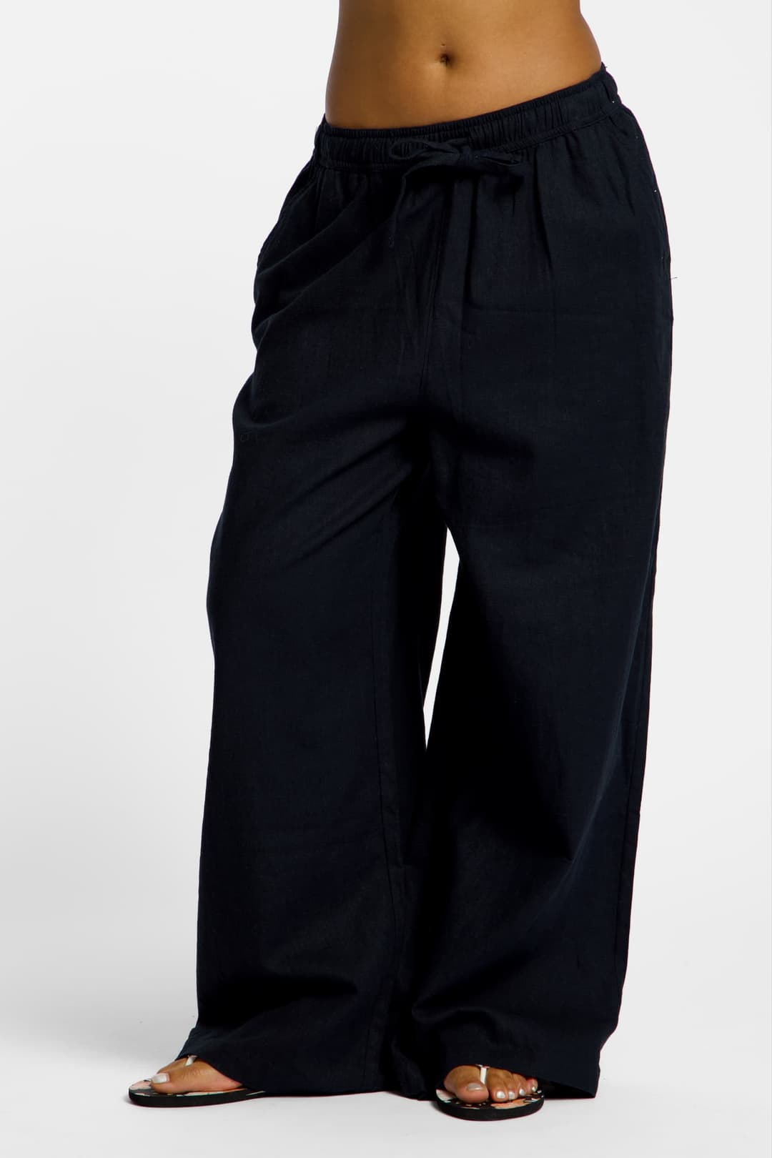 Roxy Lekeition Break Mid Damen Hose Schwarz, Damen, Größe: S