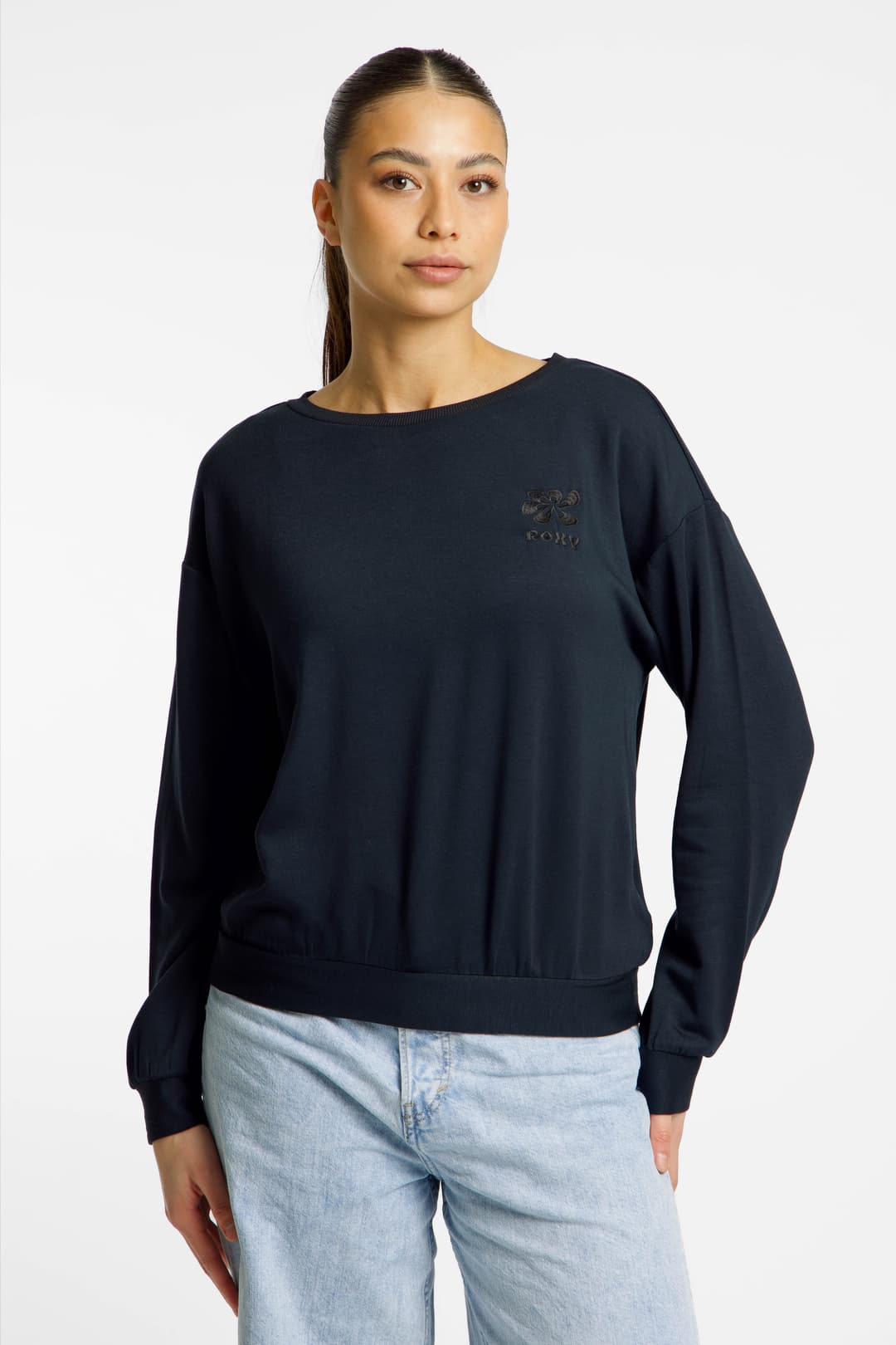 Roxy Surfing By Moonlight Damen Longsleeve Schwarz, Damen, Größe: XS