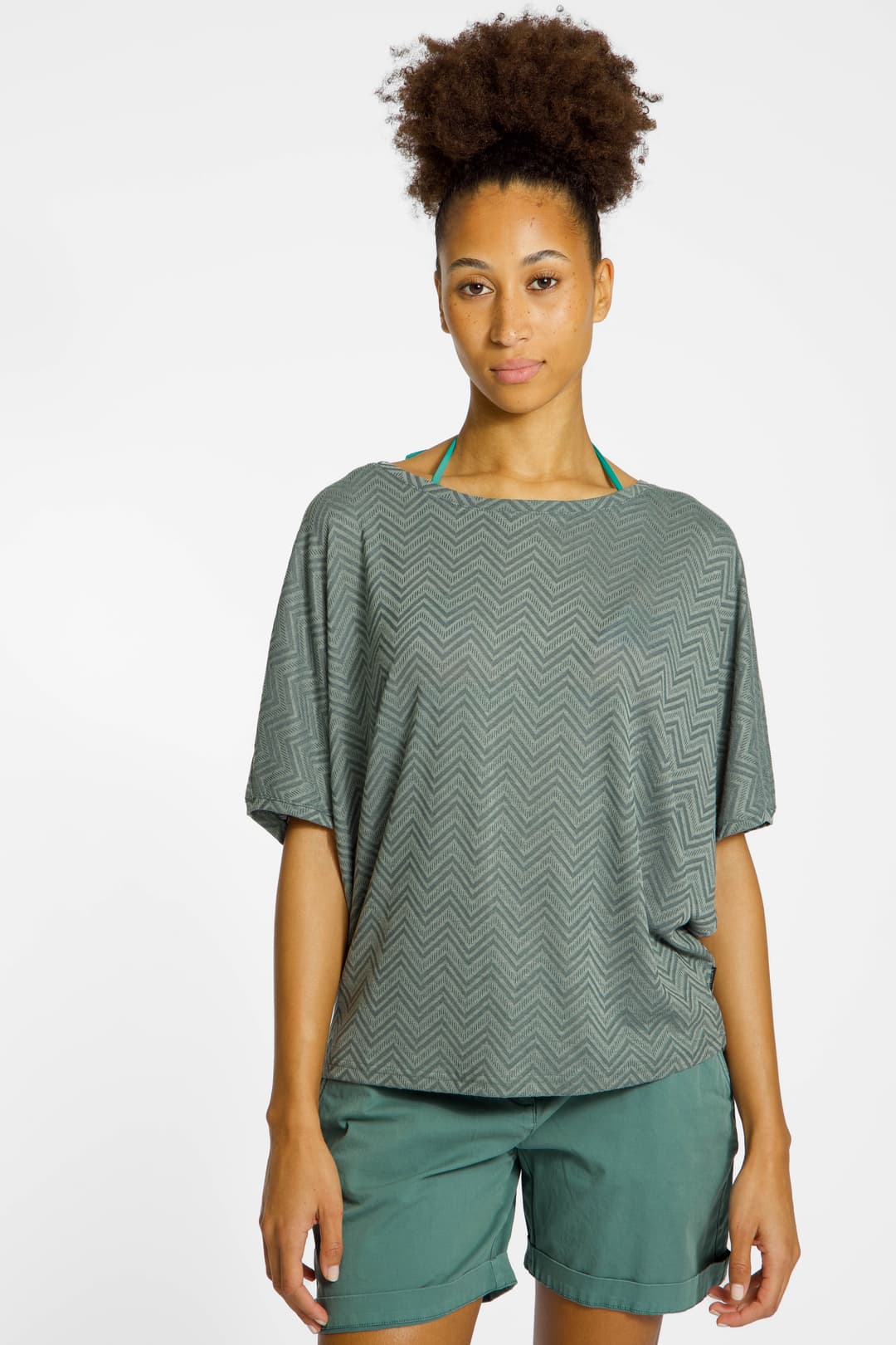 PROTEST PRTJabas Damen T-Shirt Grün, Damen, Größe: 44