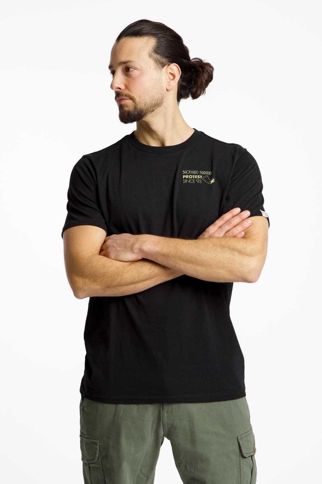 PROTEST PRTHepple Herren T-Shirt Schwarz, Herren, Größe: M