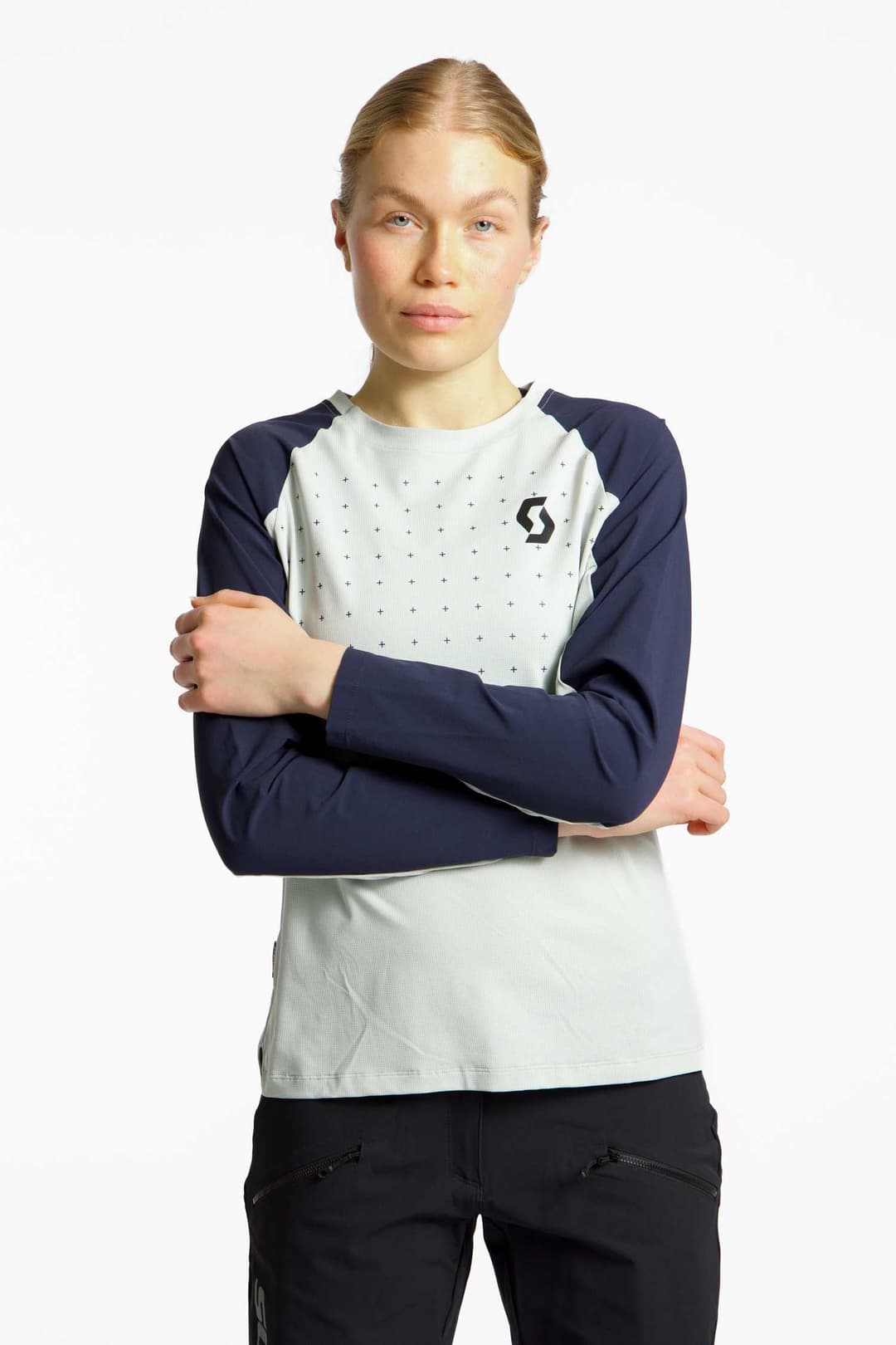 SCOTT Trail Vertic Pro Damen Biketrikot Blau, Damen, Größe: M