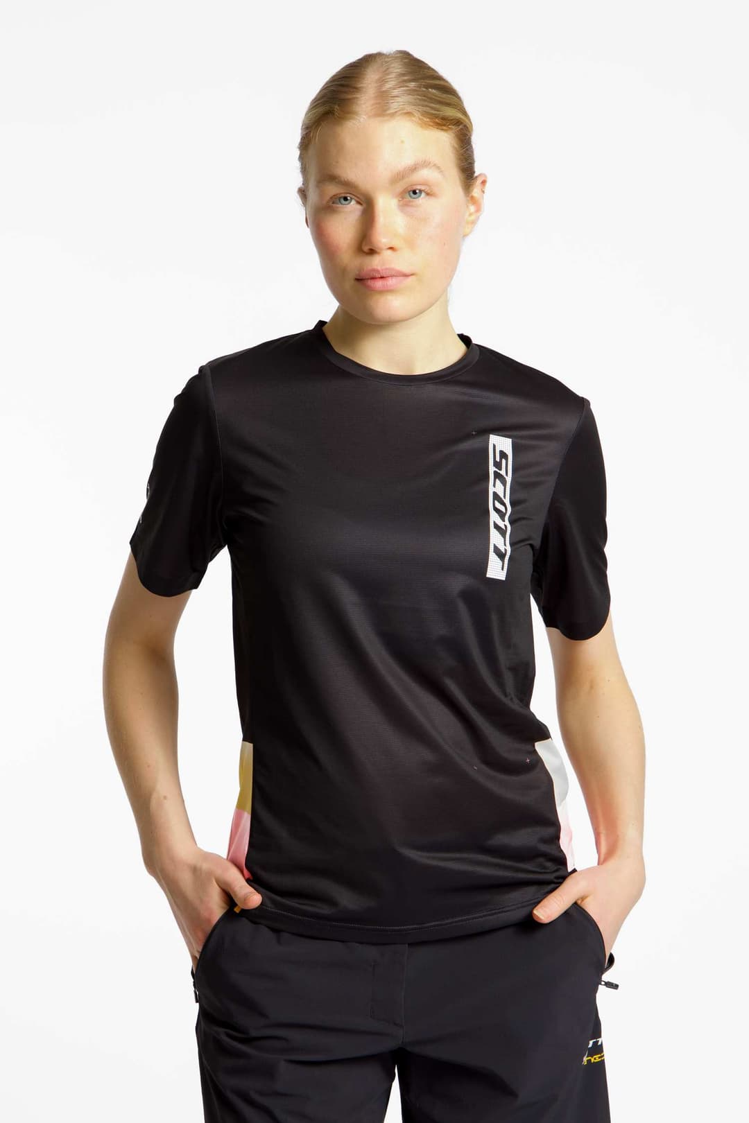 SCOTT Tuned SL Damen Biketrikot Schwarz, Damen, Größe: L