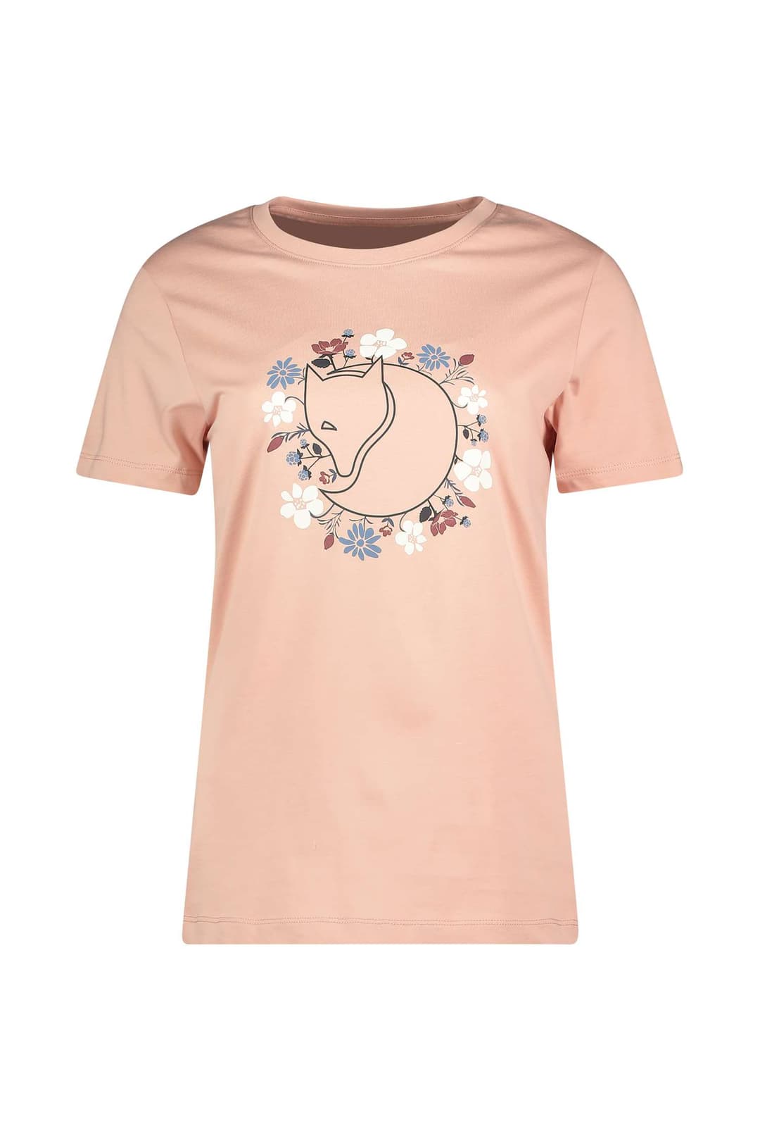 Fjällräven Fjällblomster Fox Damen T-Shirt Pink, Damen, Größe: M