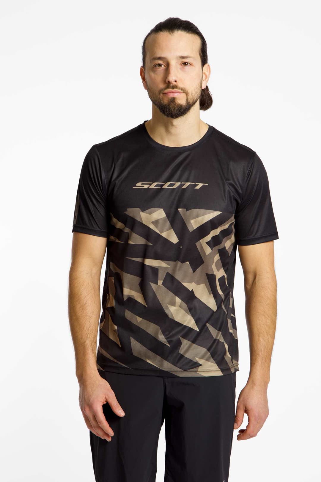 SCOTT Vertic LT Herren Biketrikot Schwarz, Herren, Größe: M