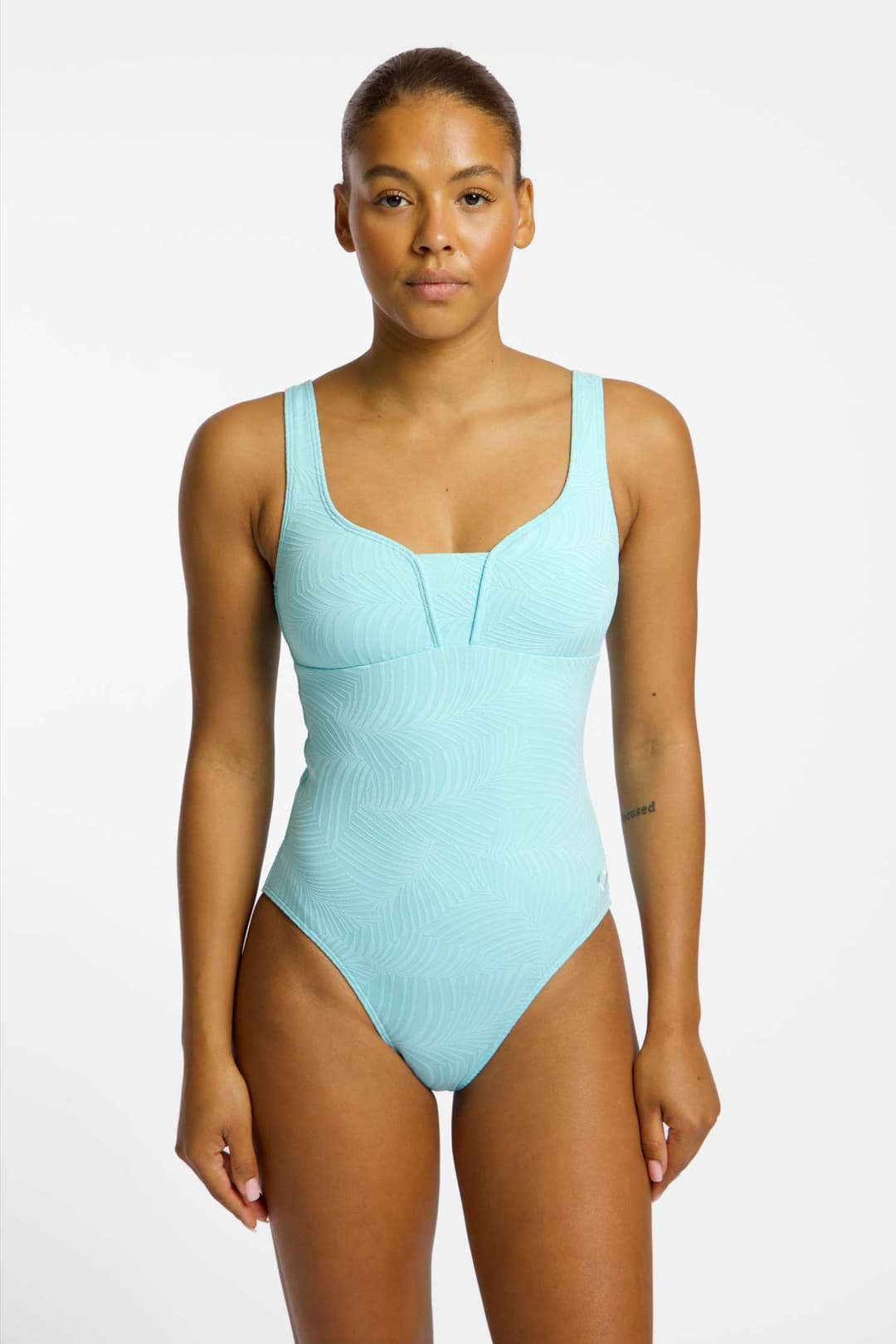 Roxy Palm Dreams Damen Badeanzug Blau, Damen, Größe: L