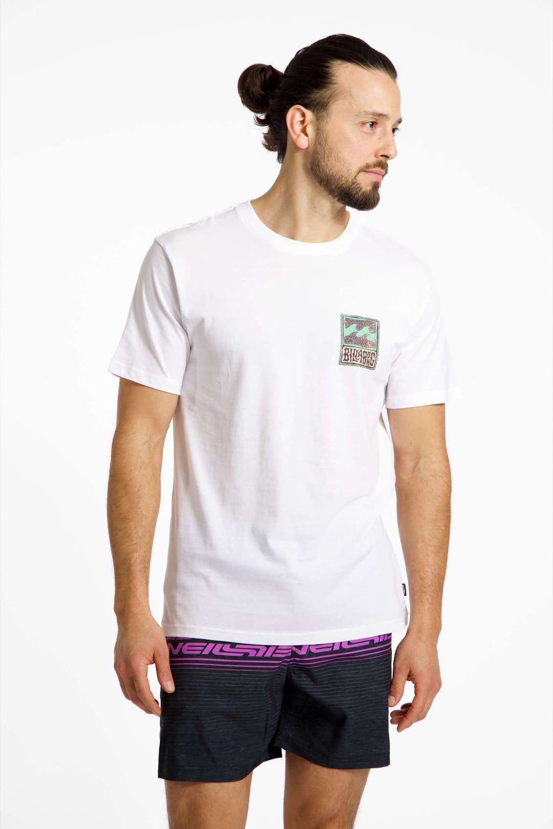 Billabong Stamp Herren T-Shirt Weiss, Herren, Größe: XL