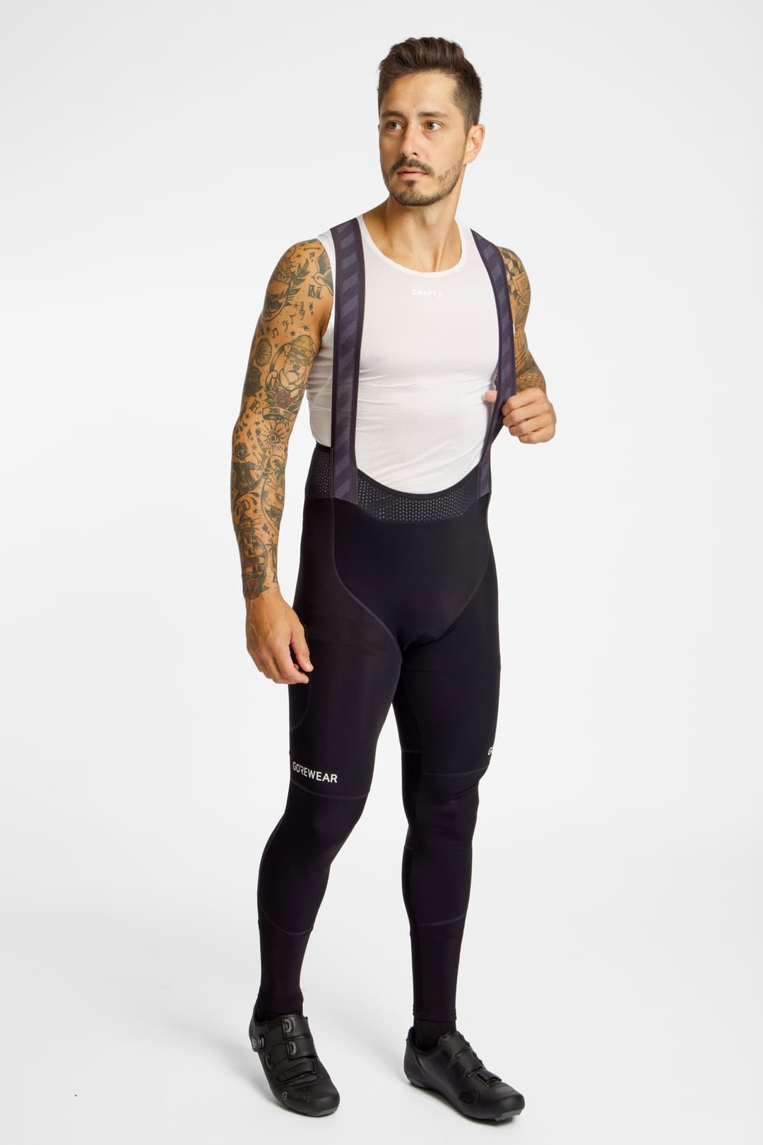 GORE BIKE WEAR SPINSHIFT Thermo+ Herren Bib Tight Schwarz, Herren, Größe: M