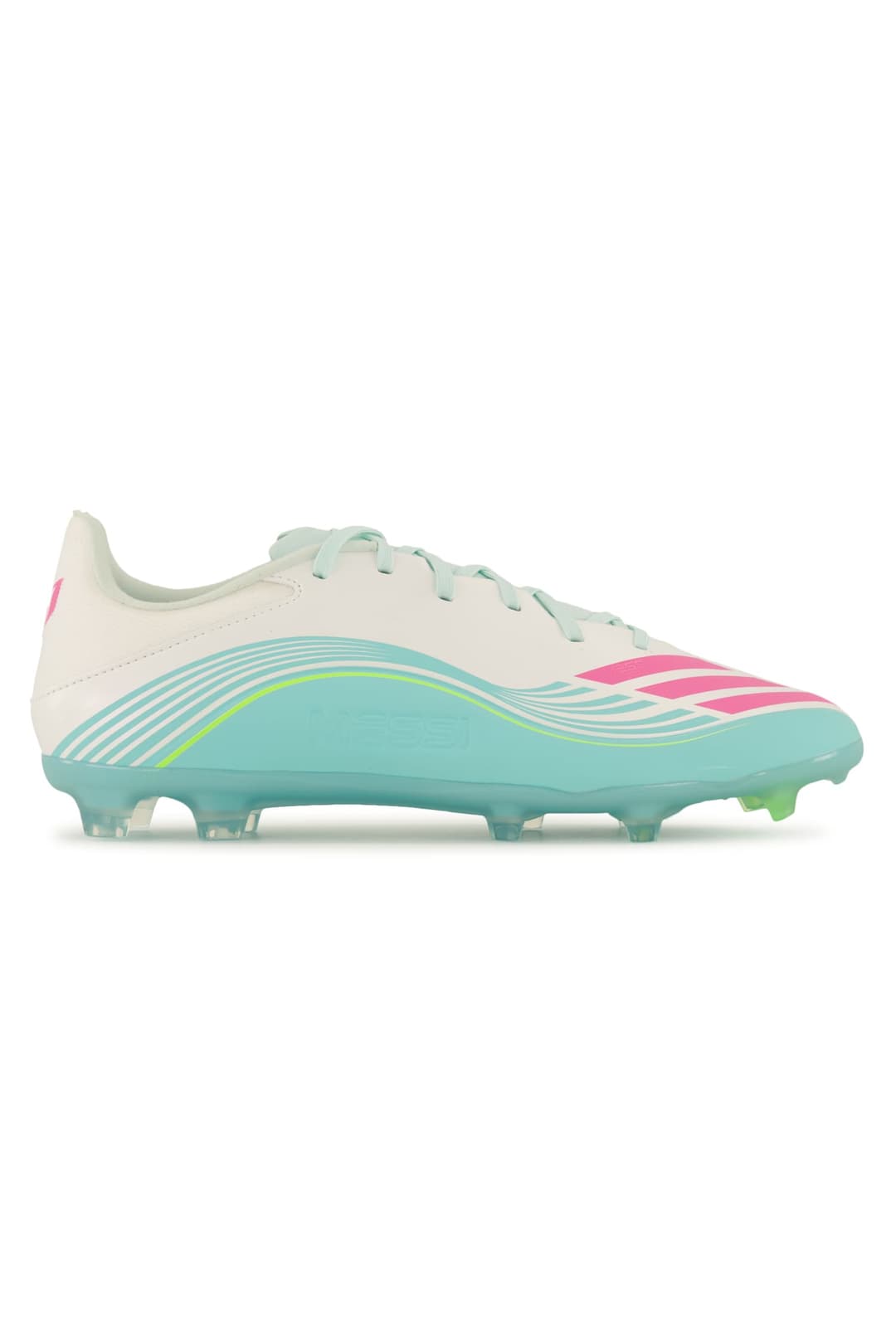adidas F50 Messi League FG/MG Fussballschuh Weiss, Herren, Größe: 10