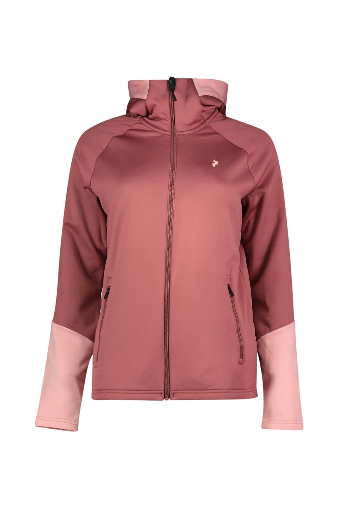 PEAK PERFORMANCE Rider Essentials Zip Hood Damen Midlayer Pink, Damen, Größe: M
