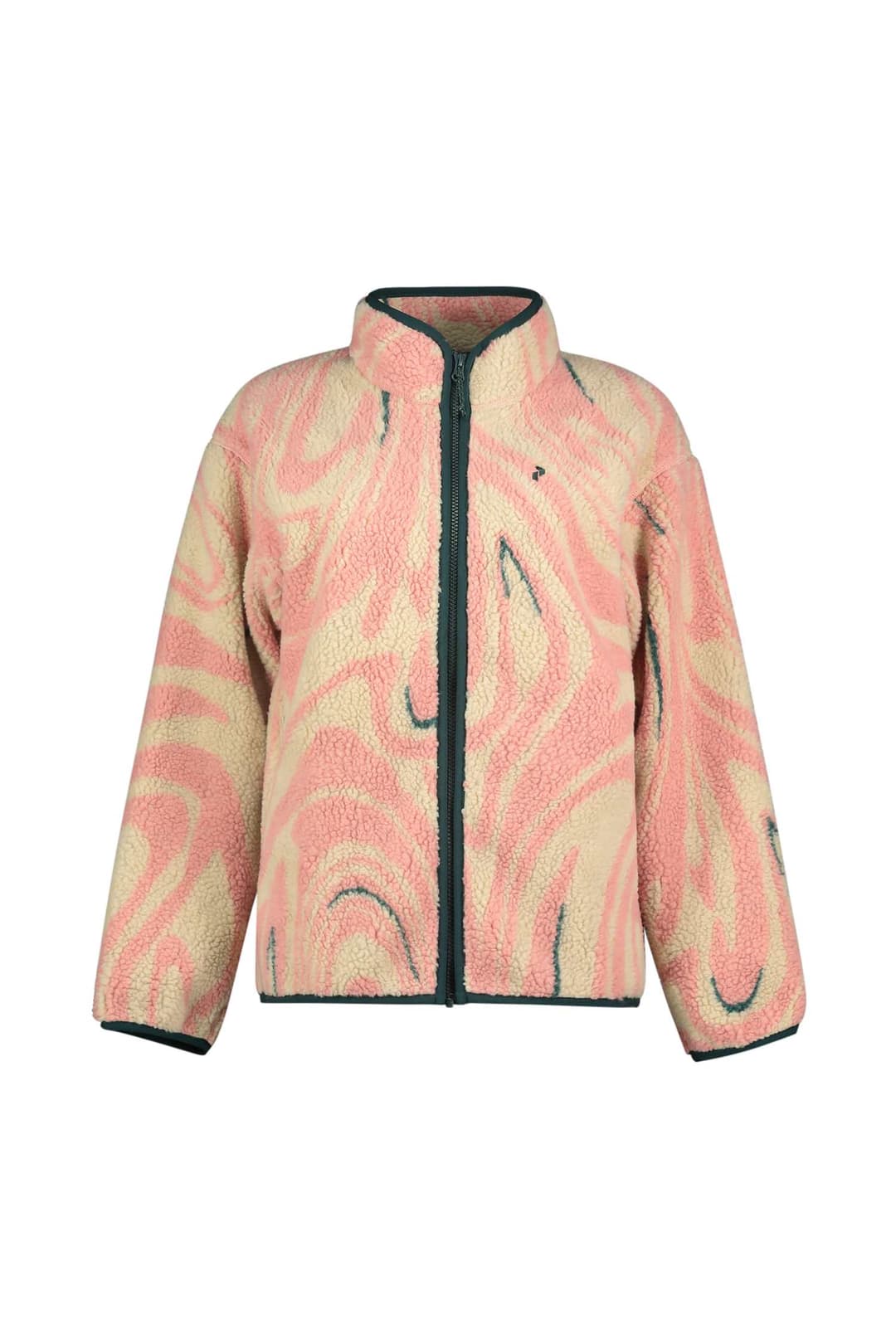 PEAK PERFORMANCE Graphic Pile Damen Midlayer Pink, Damen, Größe: L