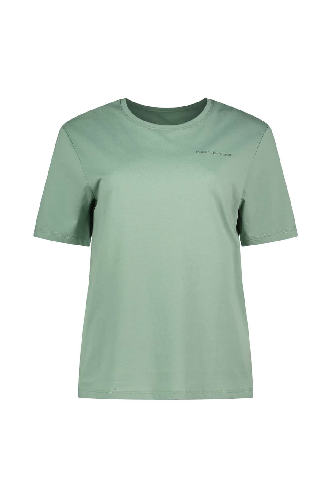 PEAK PERFORMANCE Explore Logo Damen T-Shirt Grün, Damen, Größe: L