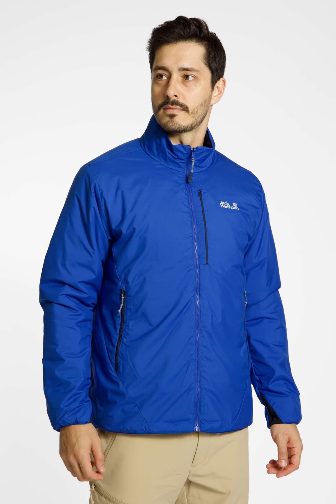 Jack Wolfskin Trail Light 2in1 Reversible Herren Outdoorjacke Blau, Herren, Größe: M