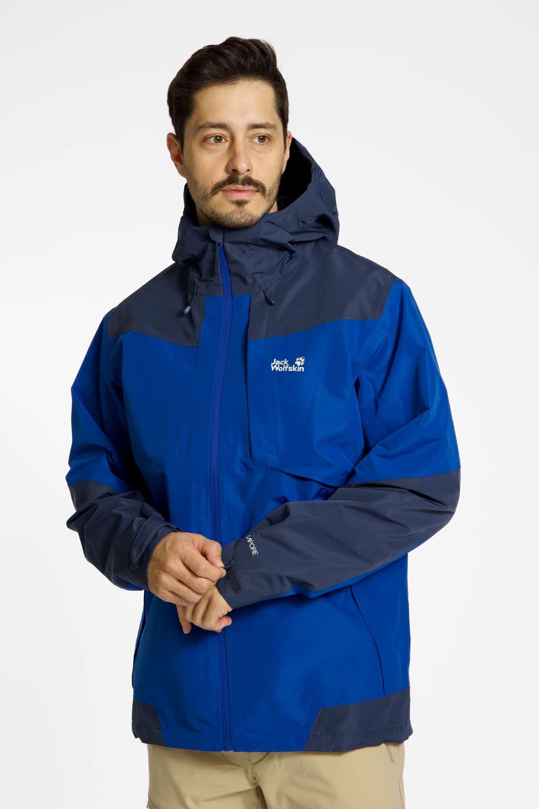 Jack Wolfskin Flextrail 2L Herren Outdoorjacke Blau, Herren, Größe: S