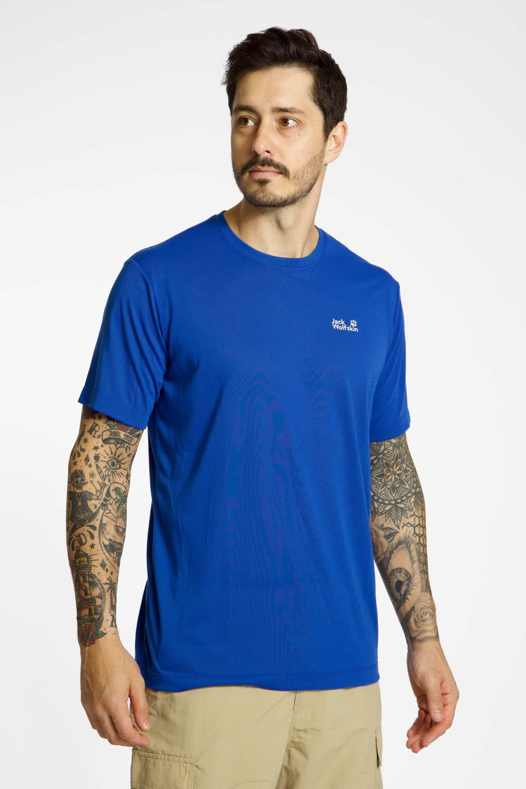 Jack Wolfskin Vonnan Herren T-Shirt Blau, Herren, Größe: XL