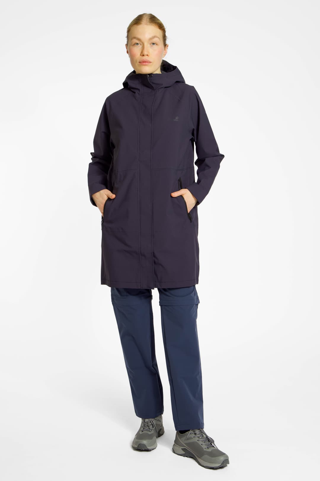 Jack Wolfskin Onera 2L Damen Regenmantel Blau, Damen, Größe: XXL