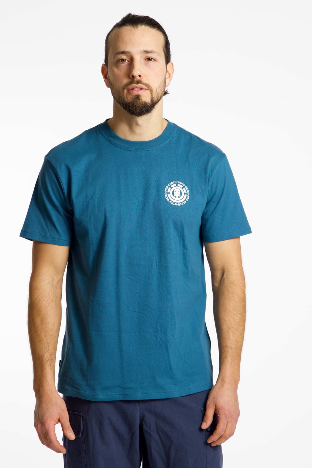 Element Seal Bp Herren T-Shirt Türkis, Herren, Größe: M