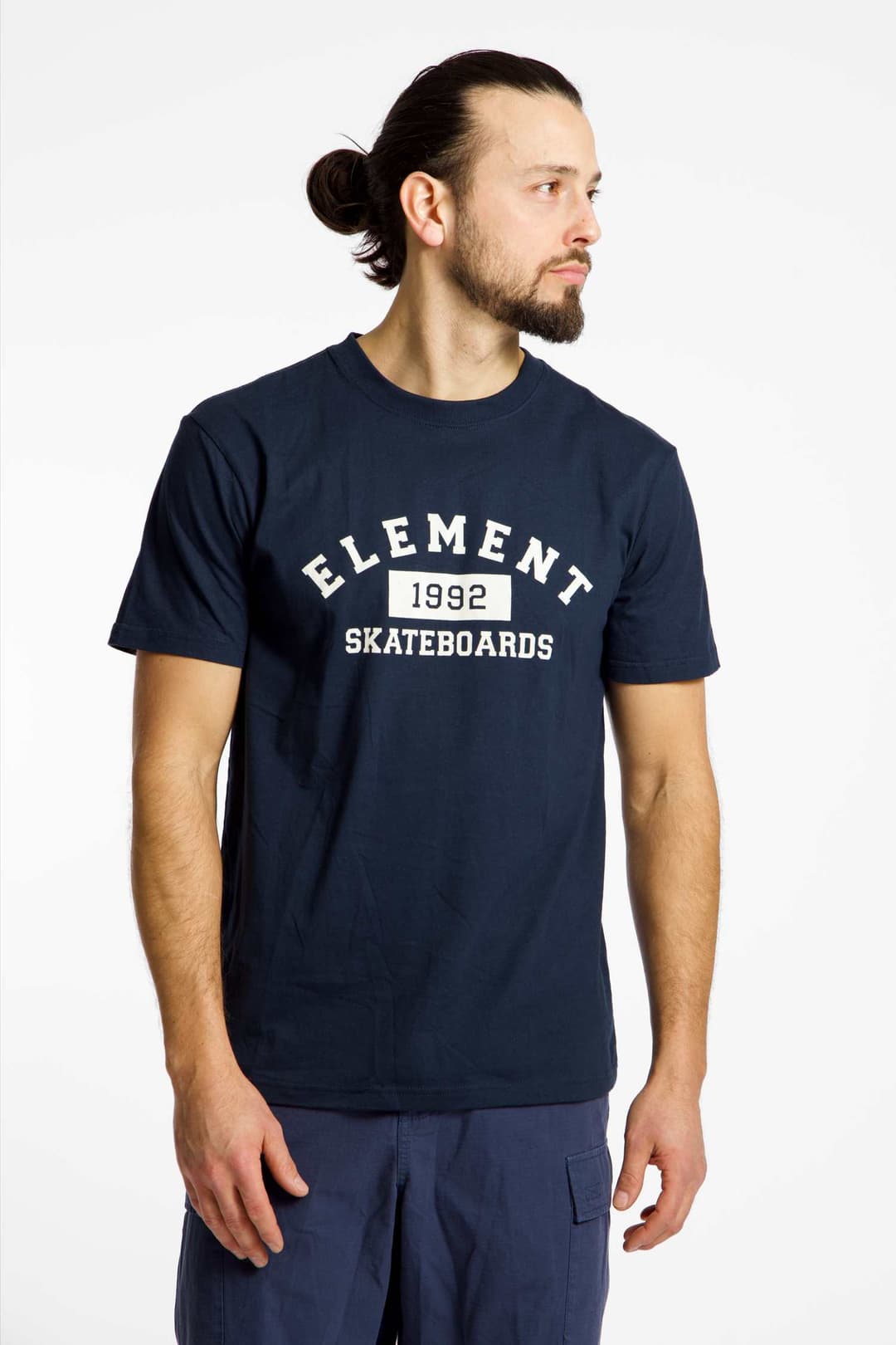 Element Home Team Herren T-Shirt Blau, Herren, Größe: M