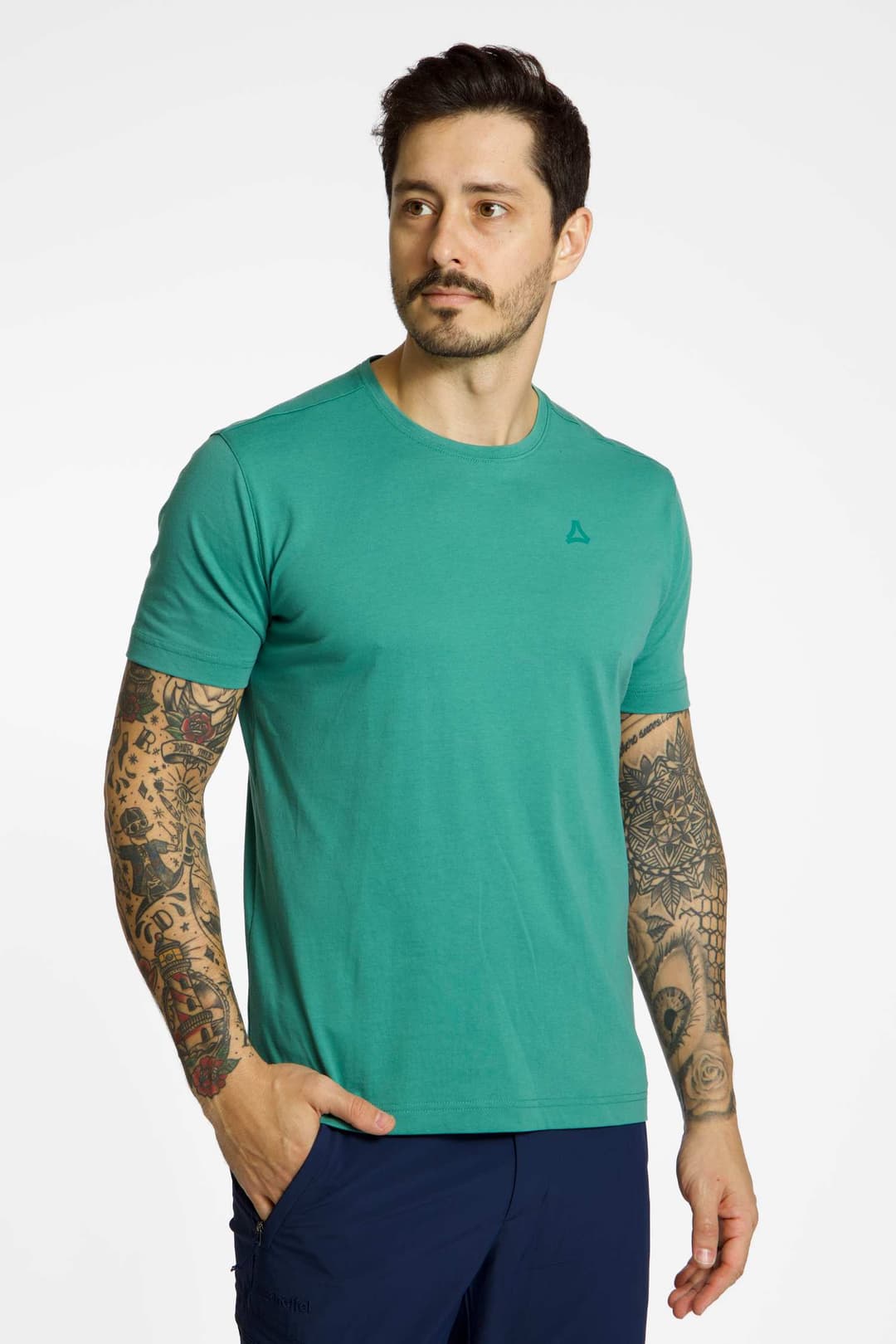 Schöffel Buchberg Herren T-Shirt Grün, Herren, Größe: 50