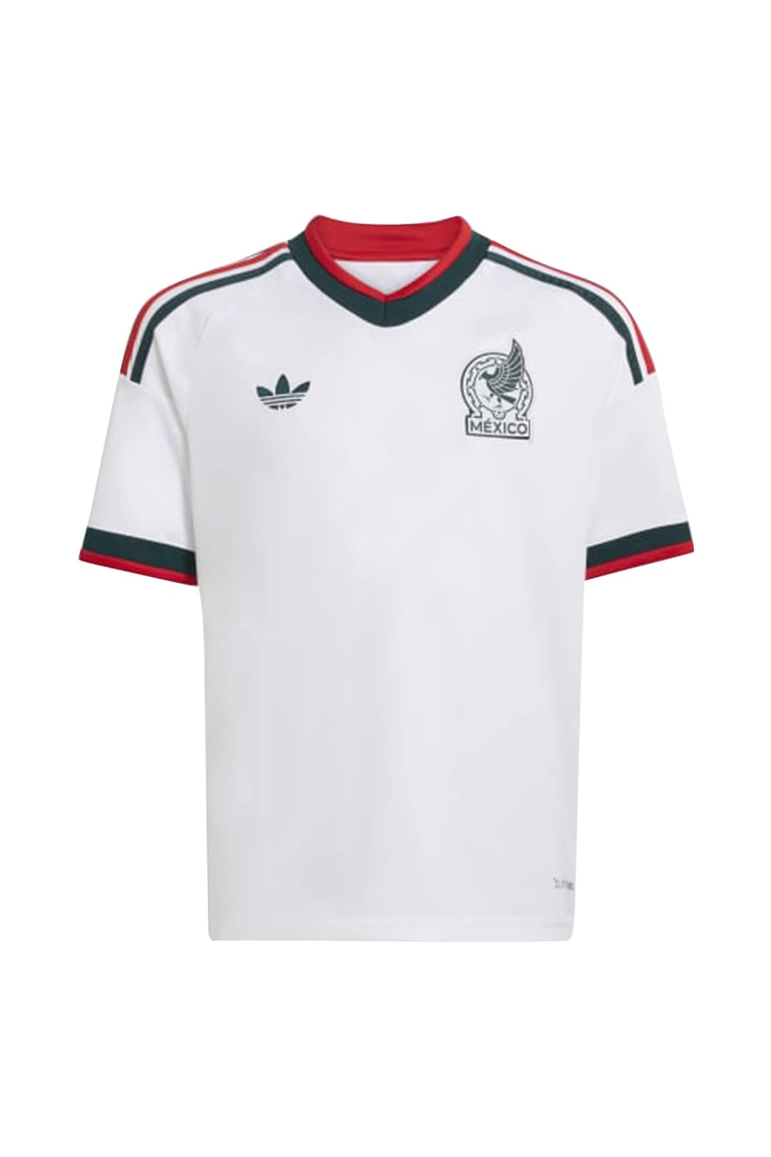 adidas Mexico Away Replica Kinder Fussballtrikot WM 2026 Weiss, , Größe: 140