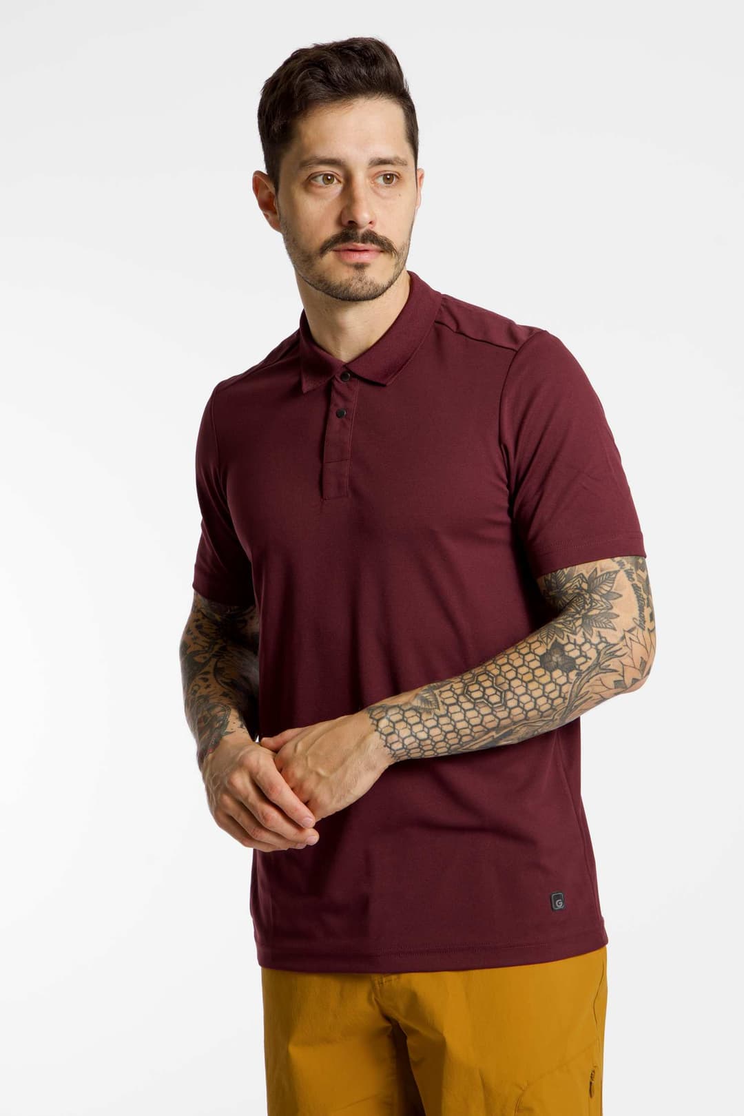 Gonso Essential Herren Poloshirt Rot, Herren, Größe: M