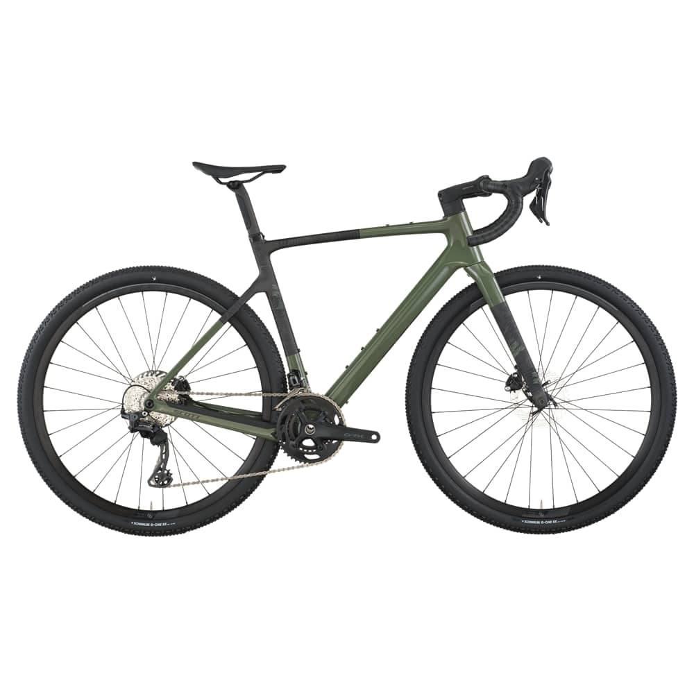 SCOTT Addict Gravel 40 28 Gravel Bike Grün, Herren, Größe: S