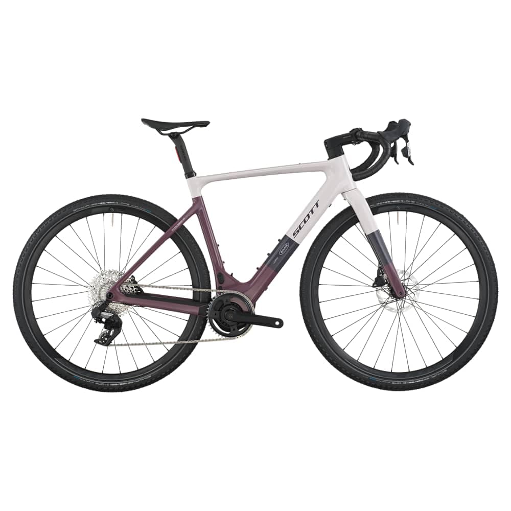 SCOTT Solace Gravel 30 28 E-Gravel Bike Lila, Herren, Größe: S