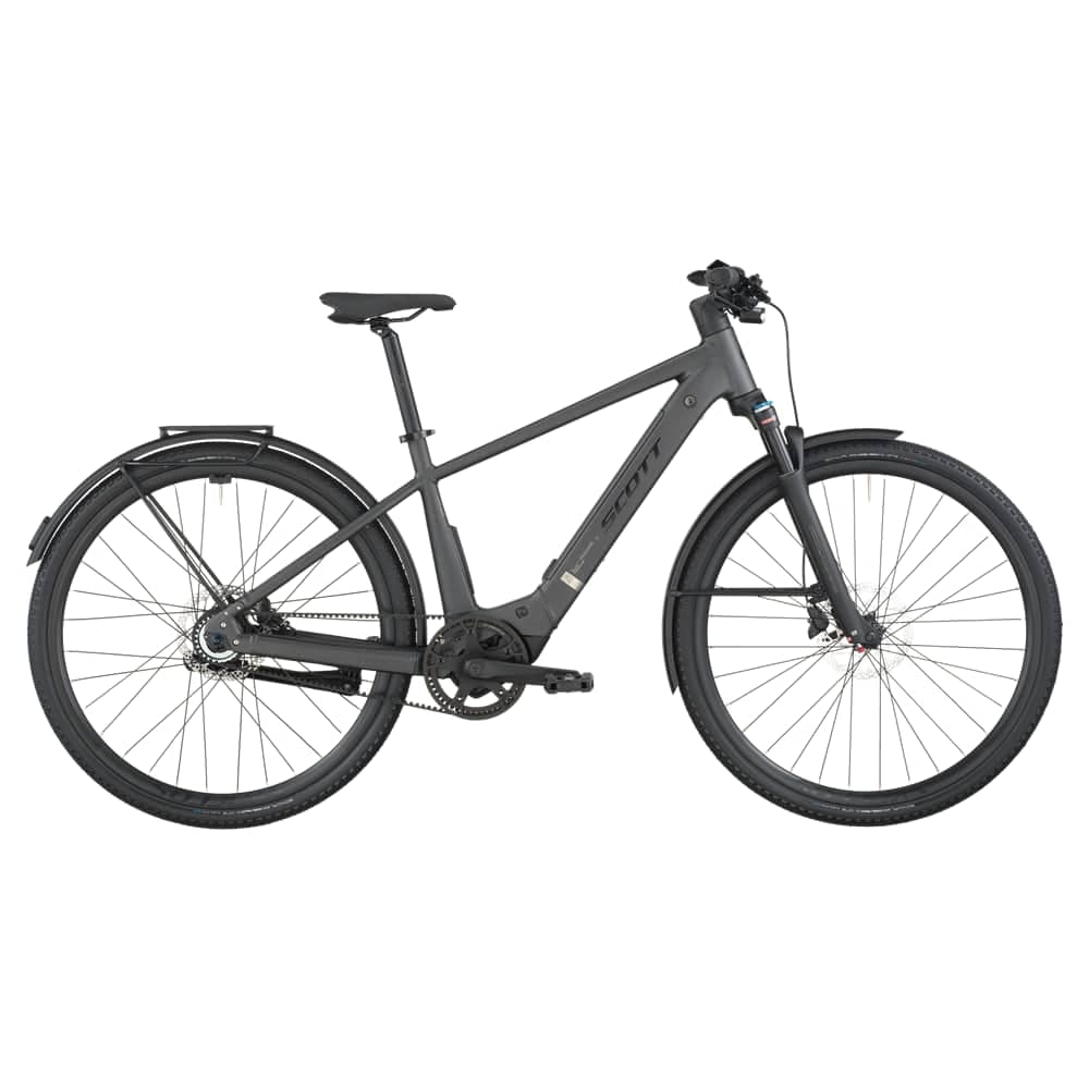 SCOTT Passage 10 Belt 29 E-Bike Grau, Herren, Größe: M