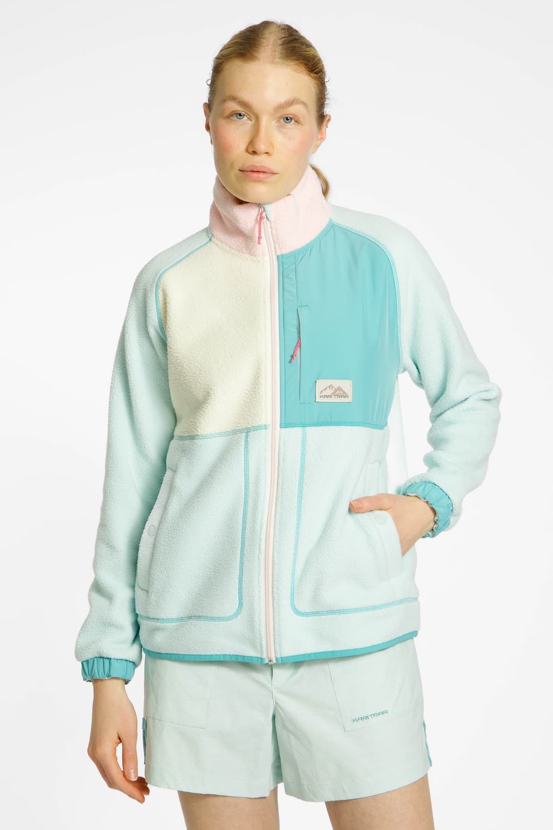 Kari Traa Emma Damen Midlayer Blau, Damen, Größe: L