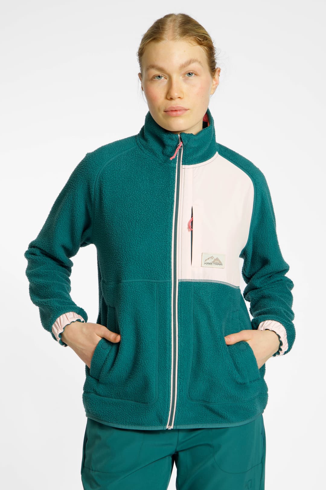 Kari Traa Emma Damen Midlayer Türkis, Damen, Größe: M