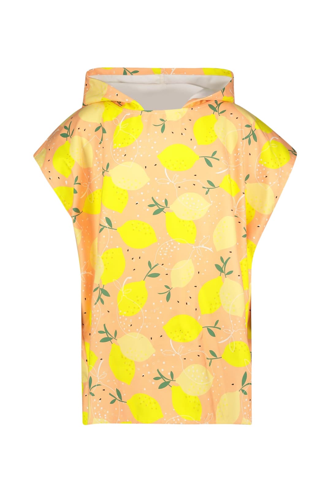 BEACH MOUNTAIN Kinder Poncho Gelb, , Größe: ONE SIZE