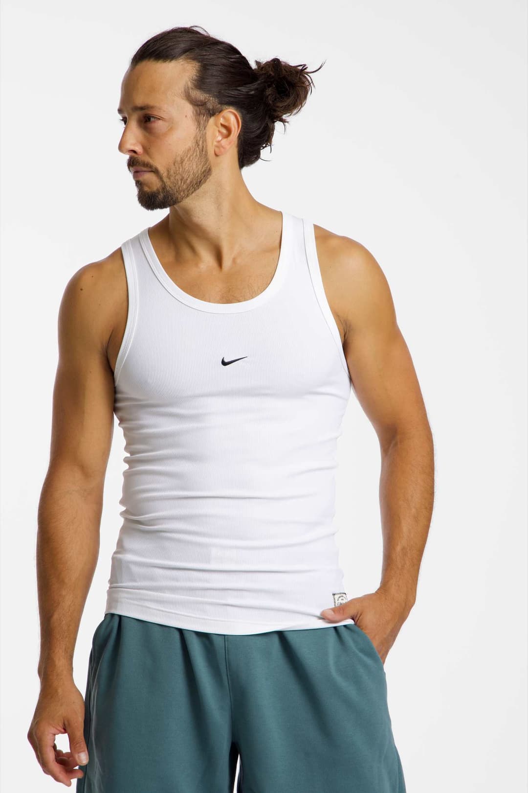 Nike N.A.C. Herren Tanktop Weiss, Herren, Größe: S