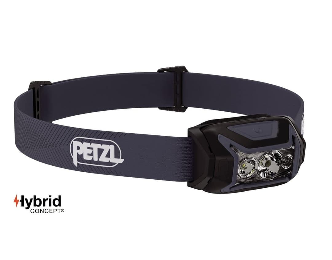 PETZL ACTIK® Stirnlampe Schwarz, Herren, Größe: 0