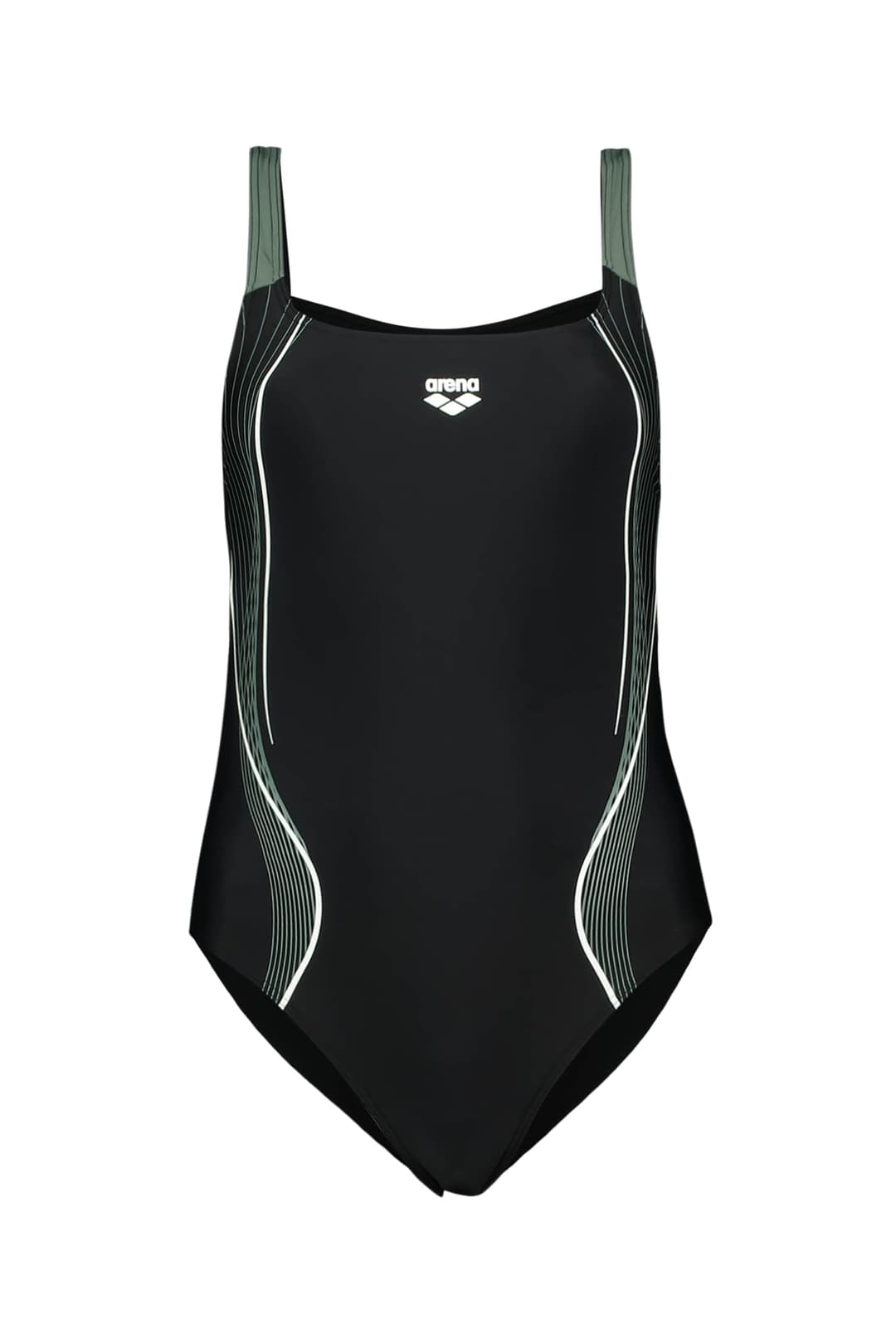 arena Control Pro Back B-Cup Damen Badeanzug Schwarz, Damen, Größe: 36