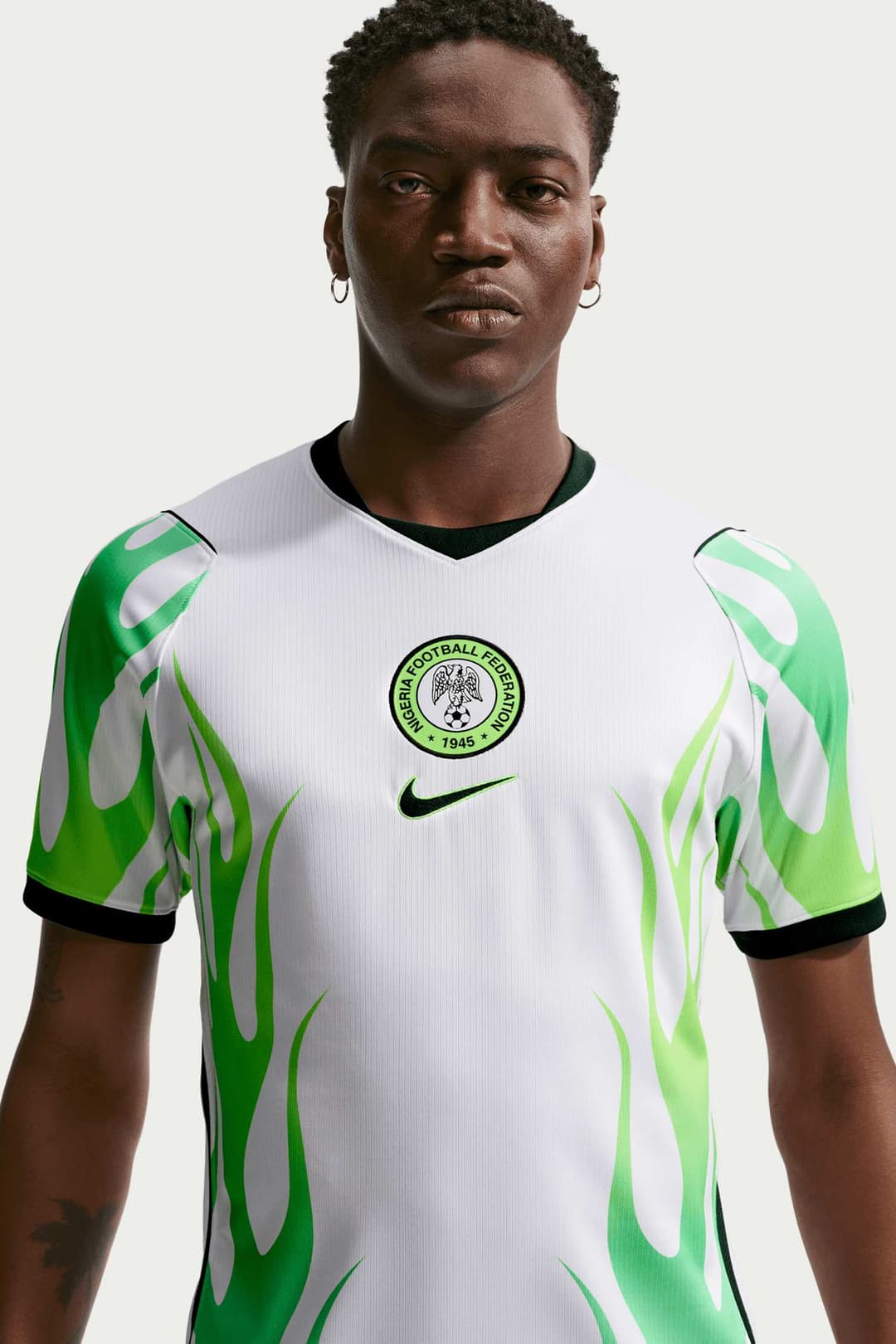 Nike Nigeria Away Replica Herren Fussballtrikot WM 2026 Weiss, Herren, Größe: M