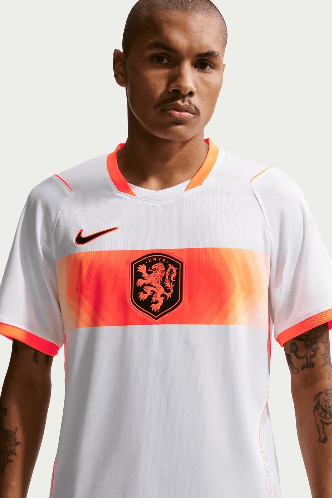 Nike Holland Away Replica Herren Fussballtrikot WM 2026 Weiss, Herren, Größe: M
