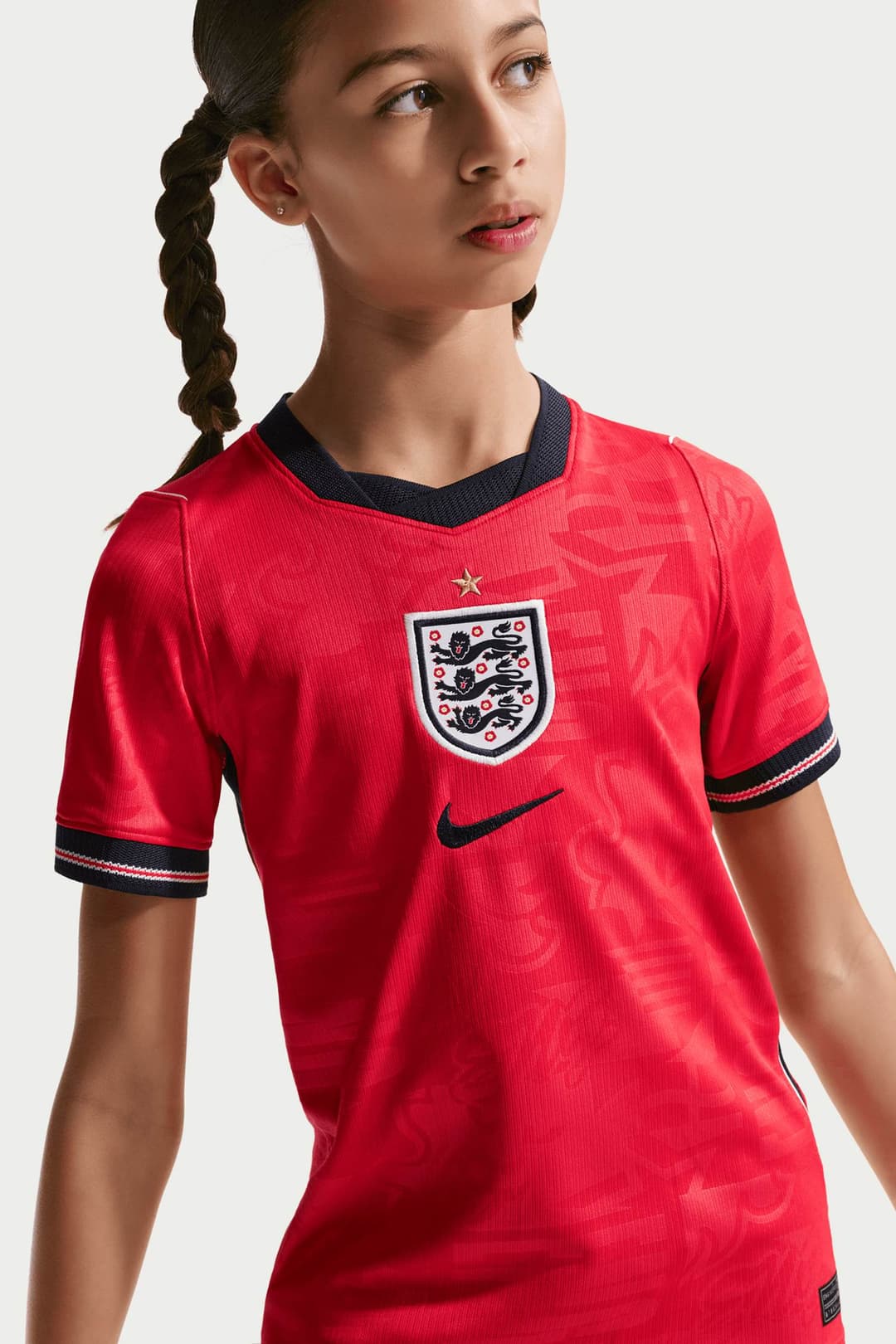 Nike England Away Replica Kinder Fussballtrikot WM 2026 Rot, , Größe: 128