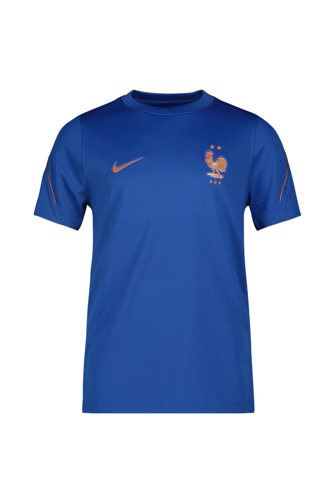 Nike Frankreich Dri-FIT Strike Kinder T-Shirt Blau, , Größe: 140