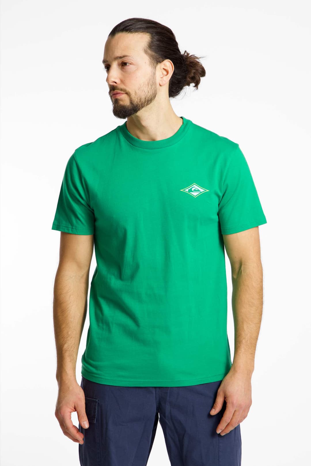 Quiksilver Retro Dreamin Back Print Herren T-Shirt Grün, Herren, Größe: S