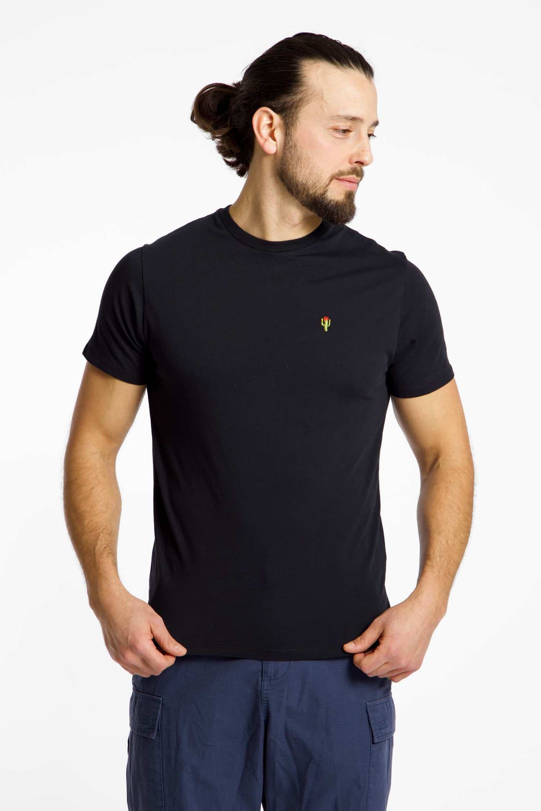 BEACH MOUNTAIN Herren T-Shirt Schwarz, Herren, Größe: XXL