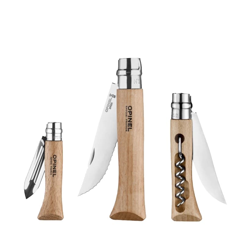 Opinel Nomad Kochset Braun, Herren, Größe: 0