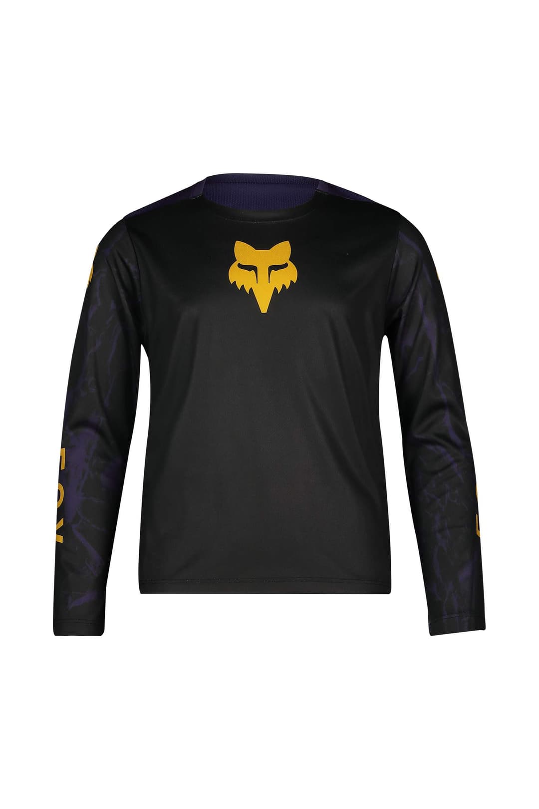 FOX Ranger Image Print LS Kinder Biketrikot Schwarz, , Größe: S