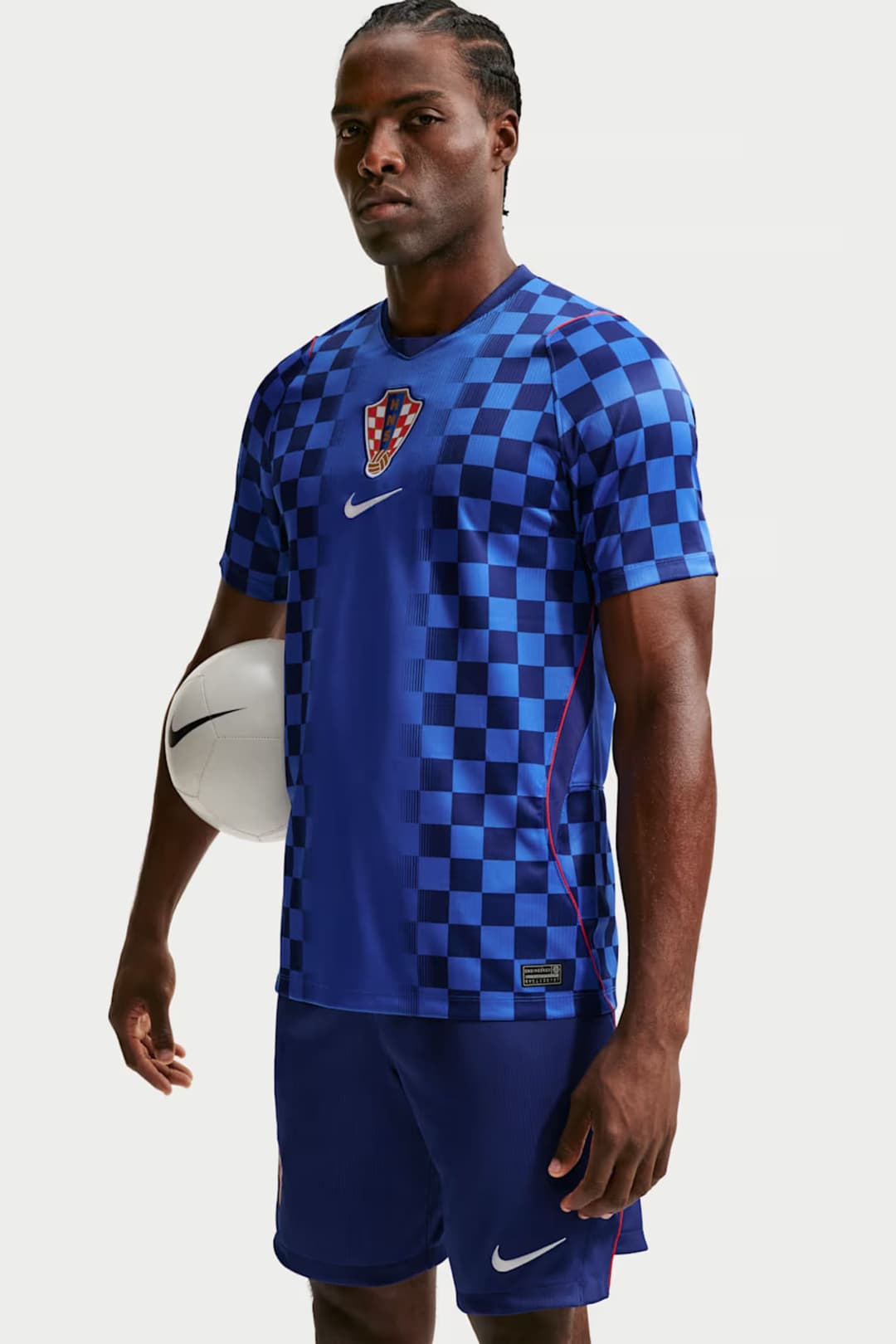 Nike Kroatien Away Replica Herren Fussballtrikot WM 2026 Blau, Herren, Größe: M
