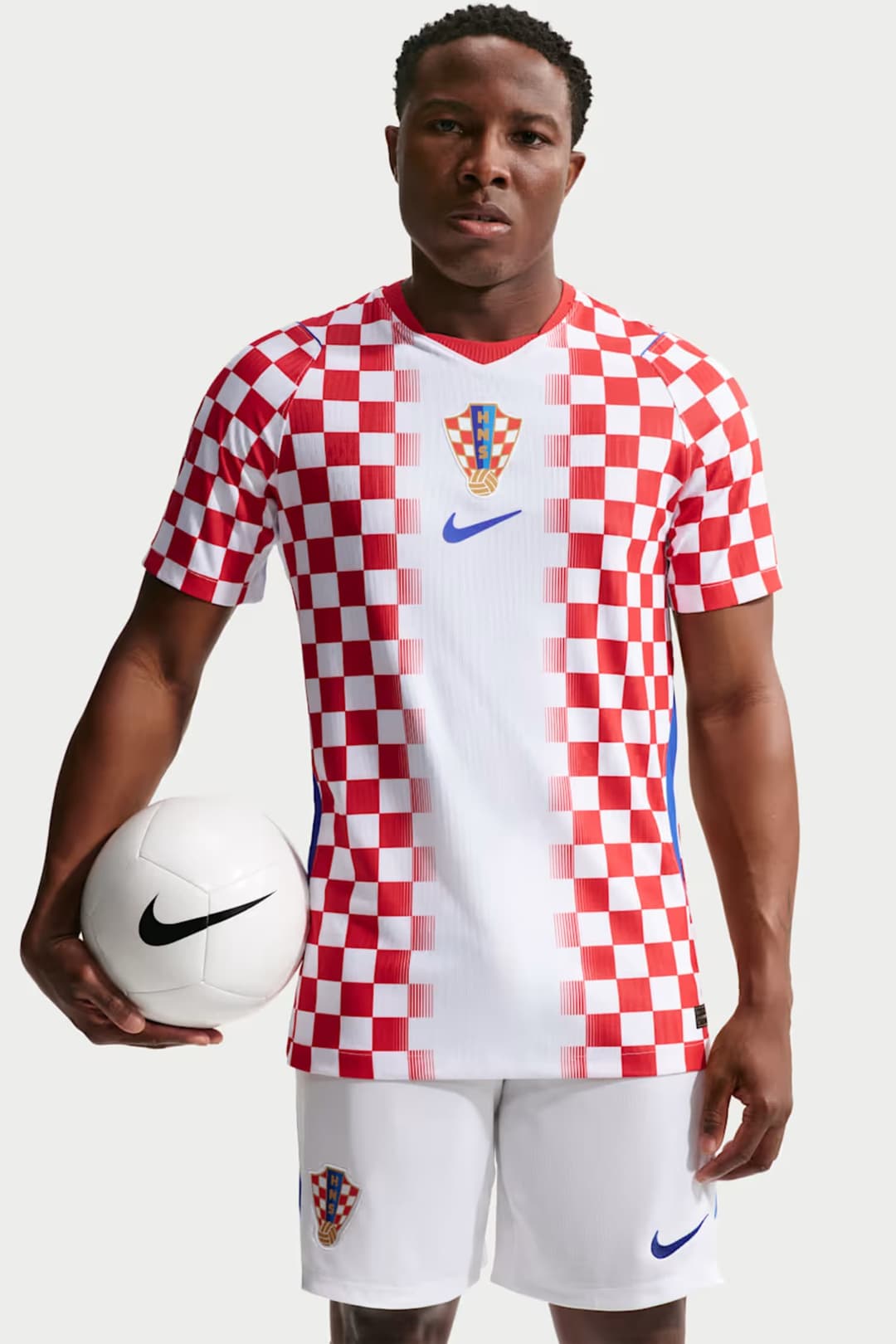 Nike Kroatien Home Authentic Herren Fussballtrikot WM 2026 Weiss, Herren, Größe: S